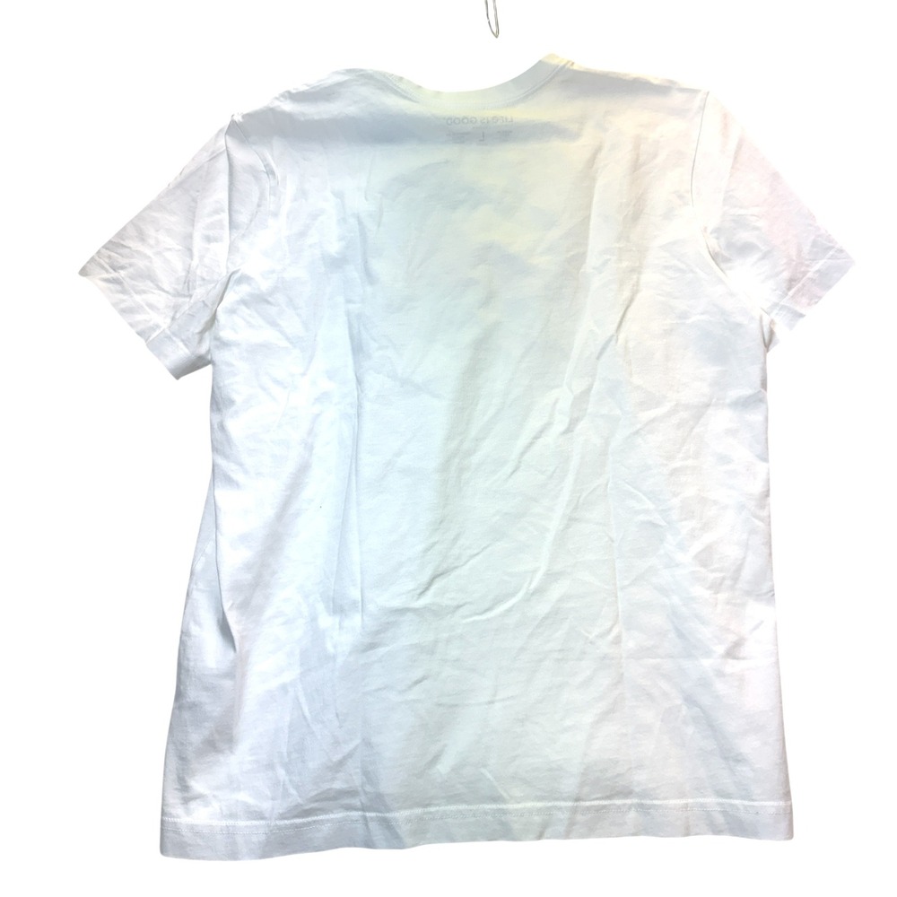 Life is Good Take It Easy Crusher Tee Mens L White Graphic T Shirt‎ NWT Vacation - Picture 4 of 4